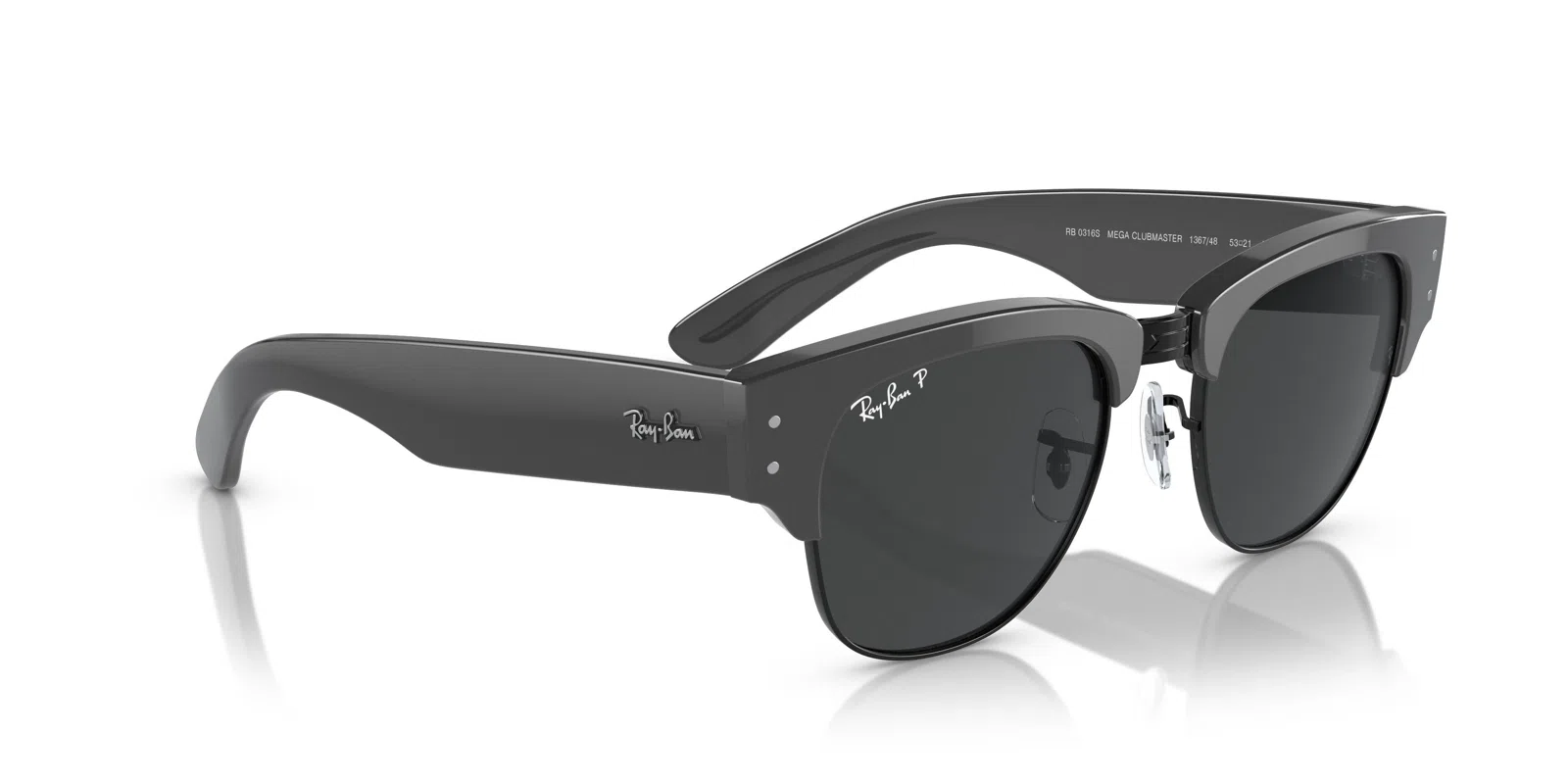 Ray-Ban Mega Clubmaster 0316S Sunglasses - view 51